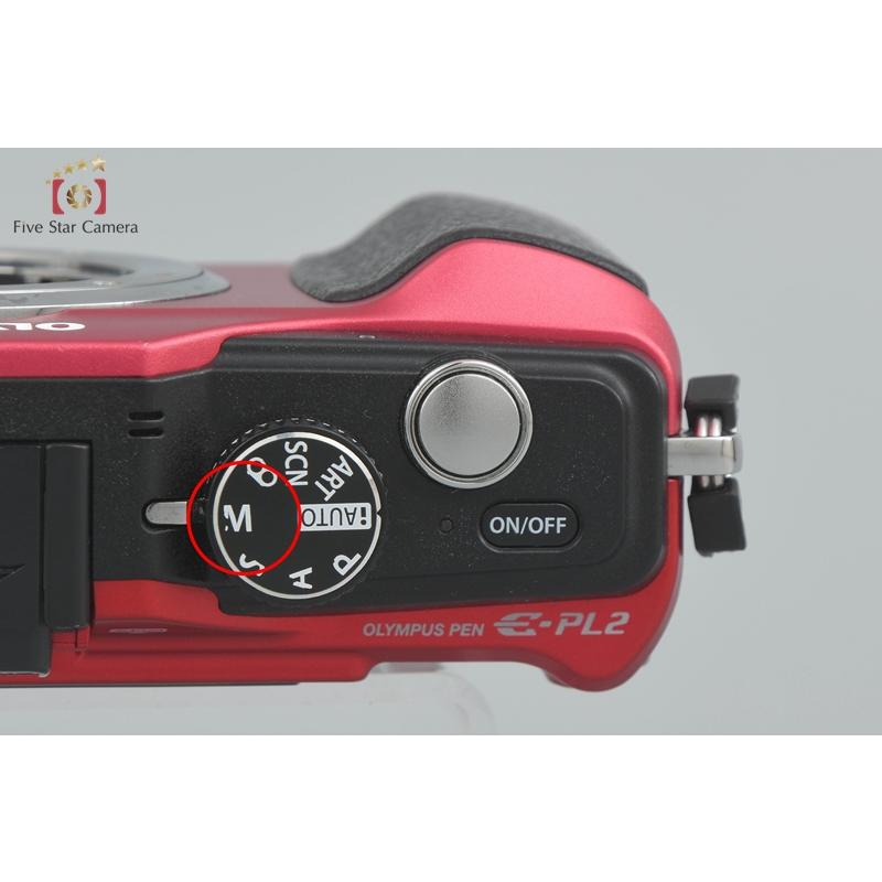 オリンパス（OLYMPUS） 【中古】OLYMPUS PEN Lite E-PL2 レッド ミラー
