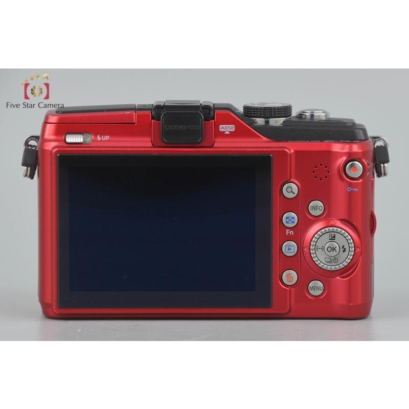 オリンパス（OLYMPUS） 【中古】OLYMPUS PEN Lite E-PL2 レッド ミラー