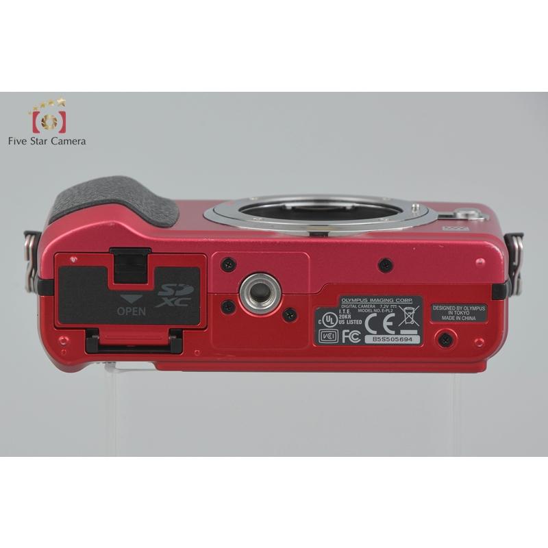 オリンパス（OLYMPUS） 【中古】OLYMPUS PEN Lite E-PL2 レッド ミラー