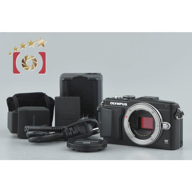 オリンパス 【中古】OLYMPUS PEN Lite E-PL5 ブラック ミラーレス一眼 