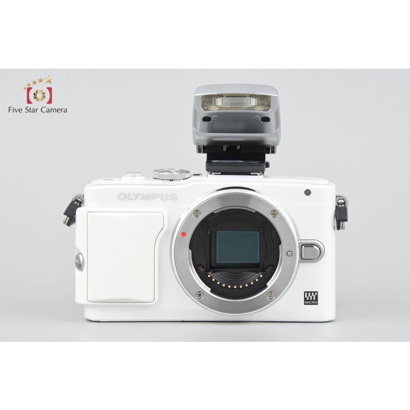 【中古】OLYMPUS オリンパス PEN Lite E-PL6 EZ ダブルズームレンズキット ホワイト シャッター回数僅少 オリンパス（OLYMPUS） 【中古】OLYMPUS PEN Lite E-PL6 ダブルズーム