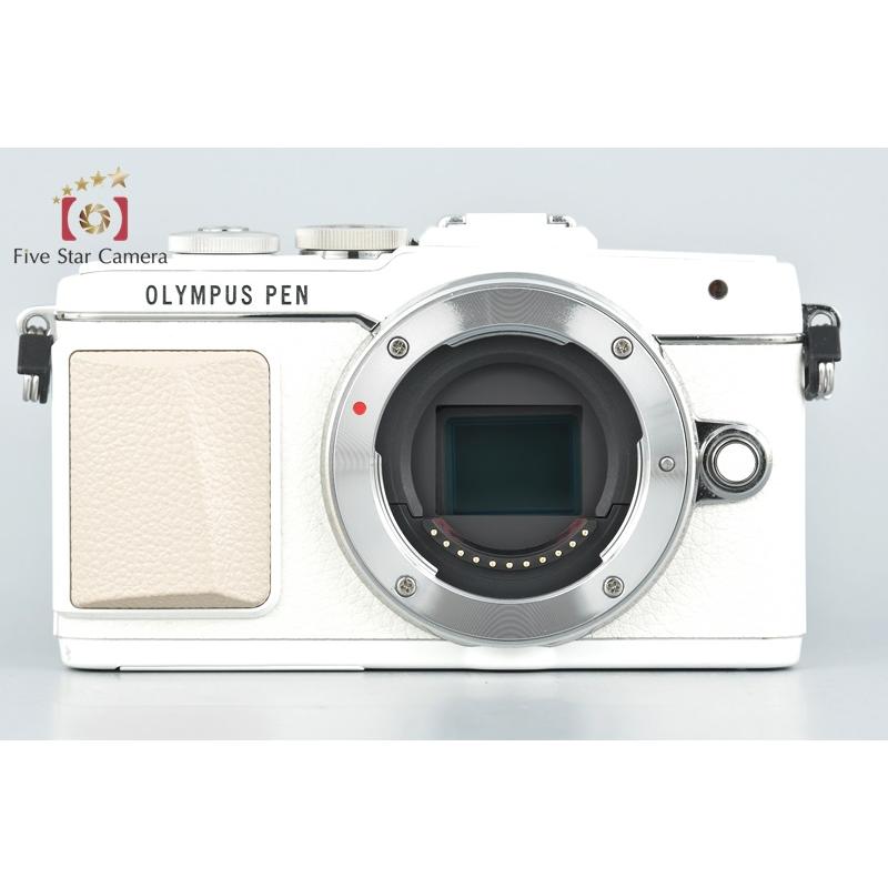 中古 Olympus オリンパス Pen Lite E Pl7 Ezダブルズームキット ホワイト Olympus Penlite Epl7 Wzoom Wh 0804 中古カメラのファイブスターカメラ 通販 Yahoo ショッピング