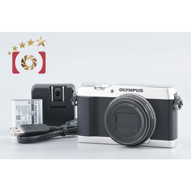 オリンパス 【中古】OLYMPUS STYLUS SH-1 シルバー コンパクトデジタル