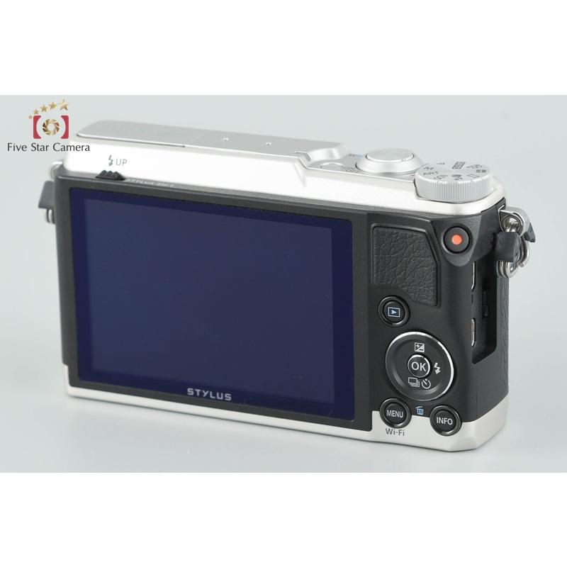 オリンパス 【中古】OLYMPUS STYLUS SH-1 シルバー コンパクト