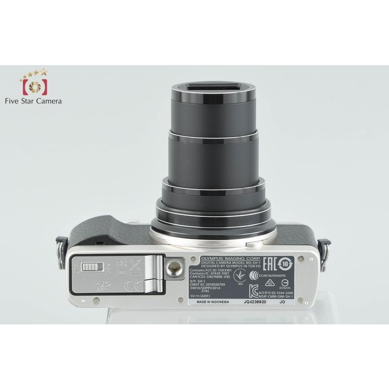 オリンパス 【中古】OLYMPUS STYLUS SH-1 シルバー コンパクト