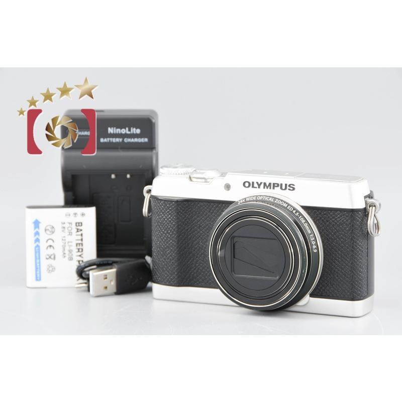 オリンパス 【中古】OLYMPUS STYLUS SH-3 シルバー コンパクト オリンパス 【中古】OLYMPUS STYLUS SH-3 シルバー コンパクト