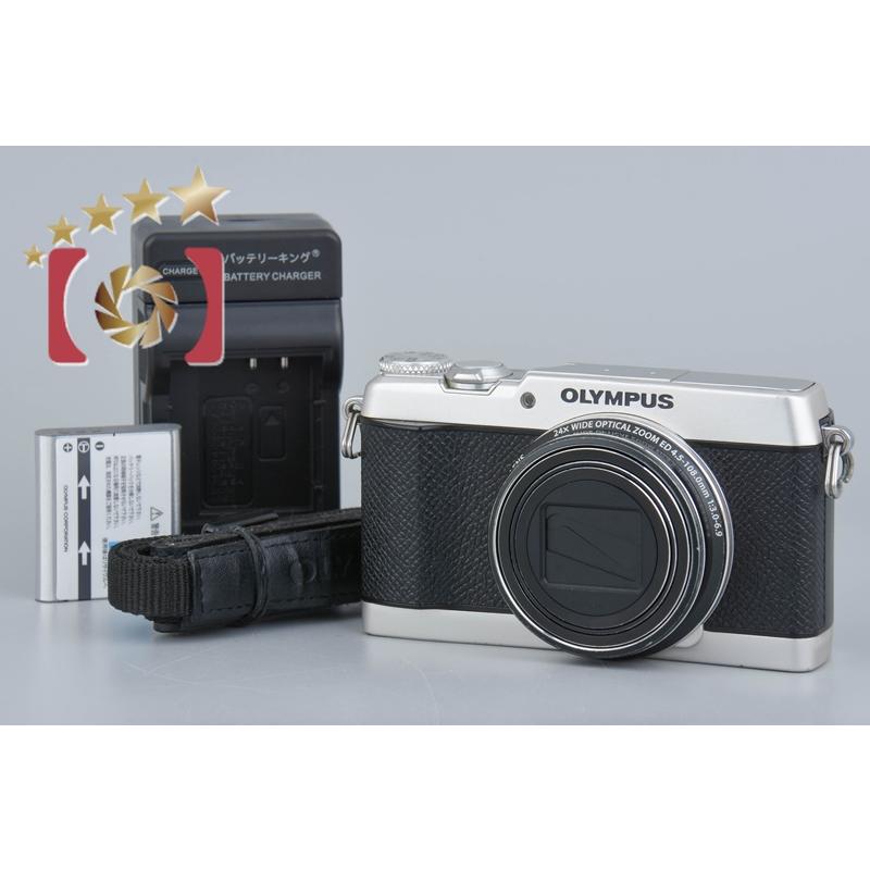 オリンパス 【中古】OLYMPUS STYLUS SH-3 シルバー コンパクト オリンパス 【中古】OLYMPUS STYLUS SH-3 シルバー コンパクト
