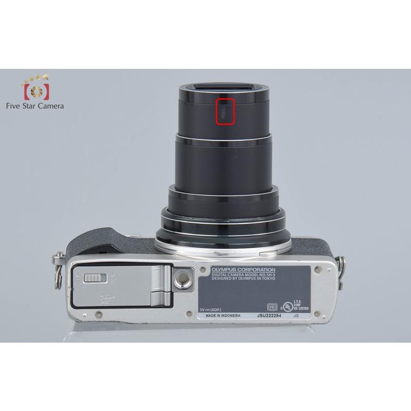 オリンパス 【中古】OLYMPUS STYLUS SH-3 シルバー コンパクト オリンパス 【中古】OLYMPUS STYLUS SH-3 シルバー コンパクト