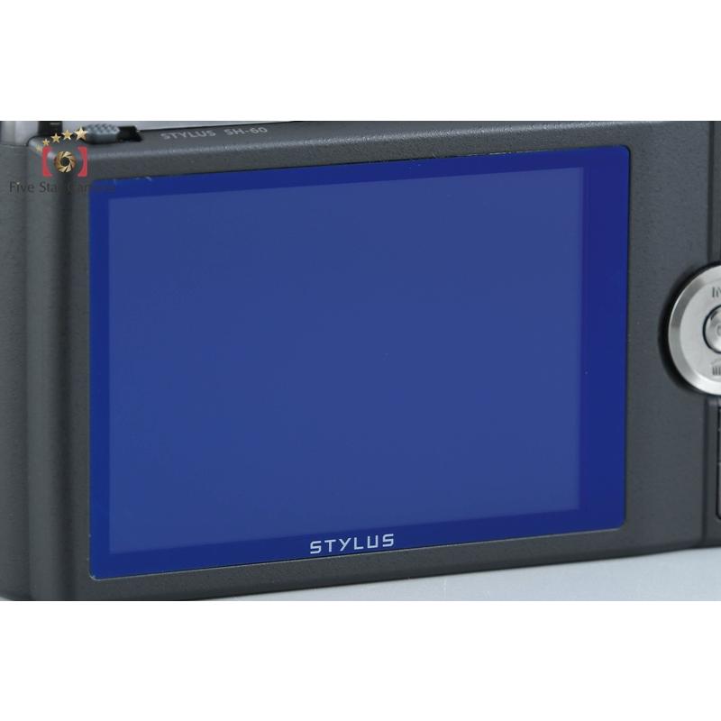 オリンパス 【中古】OLYMPUS STYLUS SH-60 ブラック コンパクト