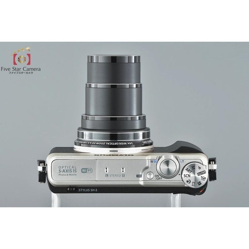 オリンパス 【中古】OLYMPUS STYLUS SH-2 シルバー コンパクト オリンパス 【中古】OLYMPUS STYLUS SH-2 シルバー コンパクト