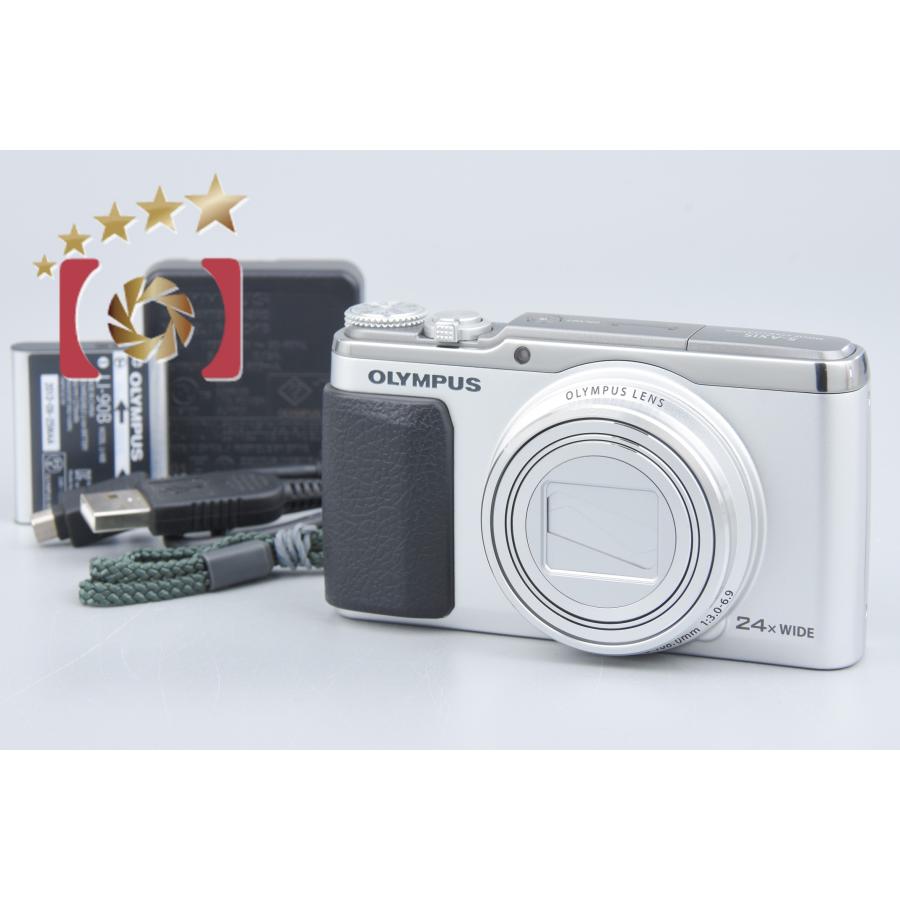 オリンパス 【中古】OLYMPUS STYLUS SH-60 シルバー コンパクト 