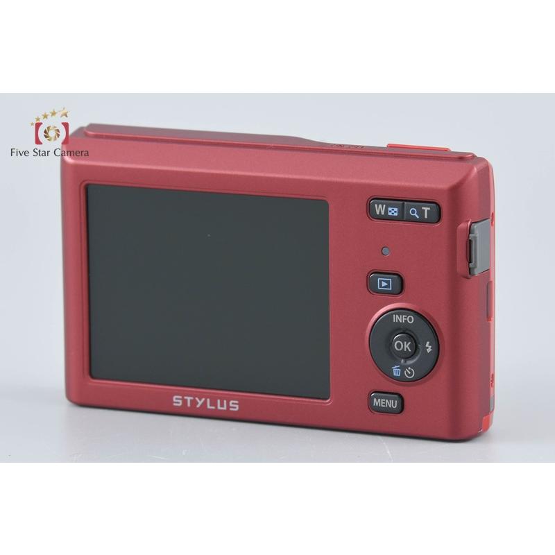 デジタルカメラ　オリンパス　STYLUS　VG-180　レッド オリンパス 【中古】OLYMPUS STYLUS VG-180 レッド コンパクト
