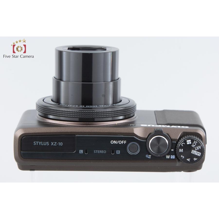 【中古】OLYMPUS オリンパス STYLUS XZ-10 ブラウン コンパクトデジタルカメラ｜five-star-camera｜08