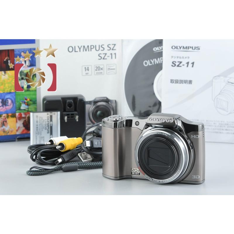【中古】オリンパス SZ-11 コンパクトデジタルカメラ 楽天市場】【中古】 【難あり品】 オリンパス SZ-11 シルバー