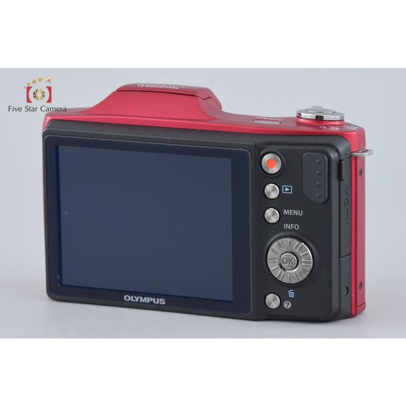 オリンパス（OLYMPUS） 【中古】OLYMPUS SZ-14 レッド コンパクト