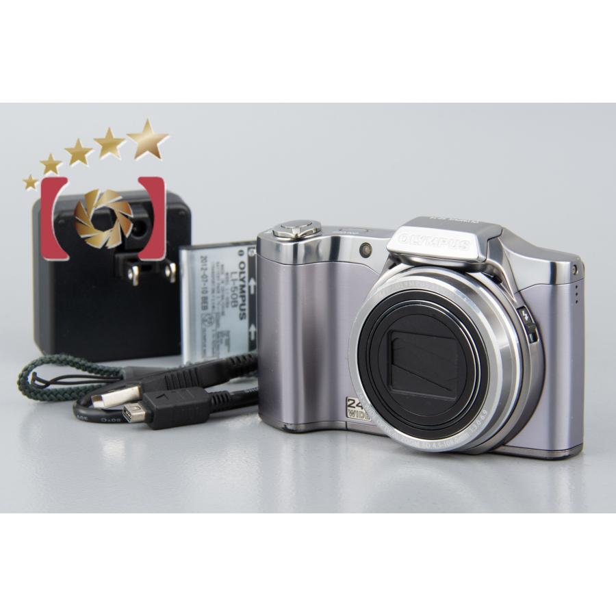 【中古】OLYMPUS オリンパス SZ14 シルバー コンパクトデジタルカメラ olympussz14sl0207中古カメラ