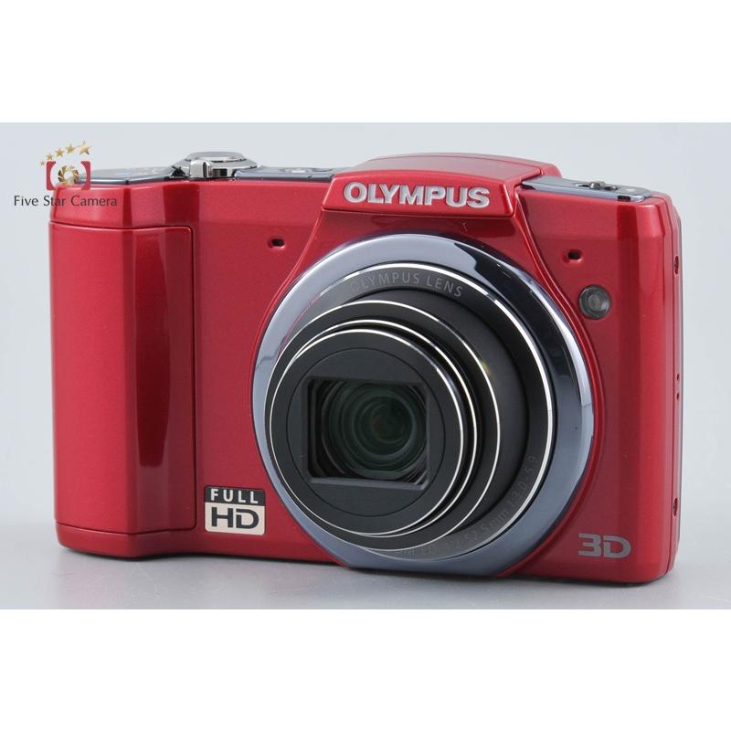 オリンパス 【中古】OLYMPUS SZ-20 レッド コンパクトデジタルカメラ