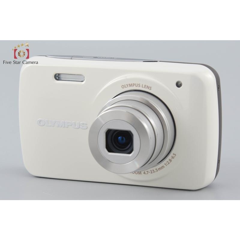 【美品】OLYMPUS オリンパス VH-210 ホワイト デジカメ オリンパス 【中古】OLYMPUS VH-210 ホワイト コンパクト