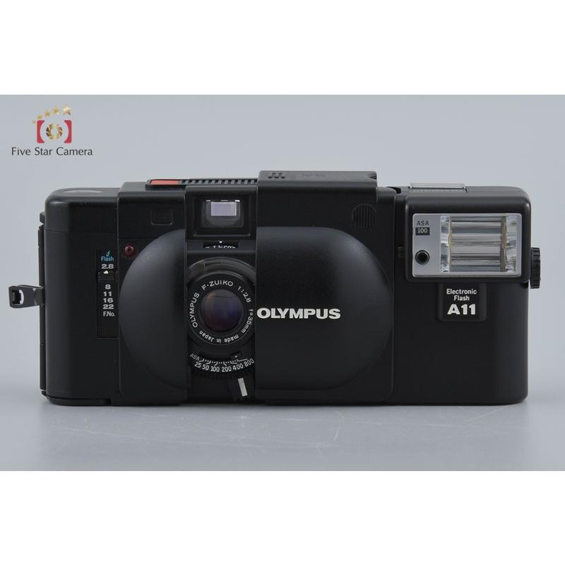 オリンパス 【中古】OLYMPUS XA ブラック コンパクトフィルムカメラ
