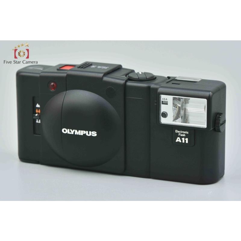 【中古】OLYMPUS オリンパス XA2 ブラック コンパクトフィルムカメラ｜five-star-camera｜02