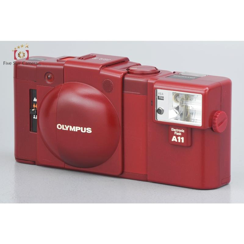 オリンパス 【中古】OLYMPUS XA2 レッド コンパクトフィルム オリンパス 【中古】OLYMPUS XA2 レッド コンパクトフィルム