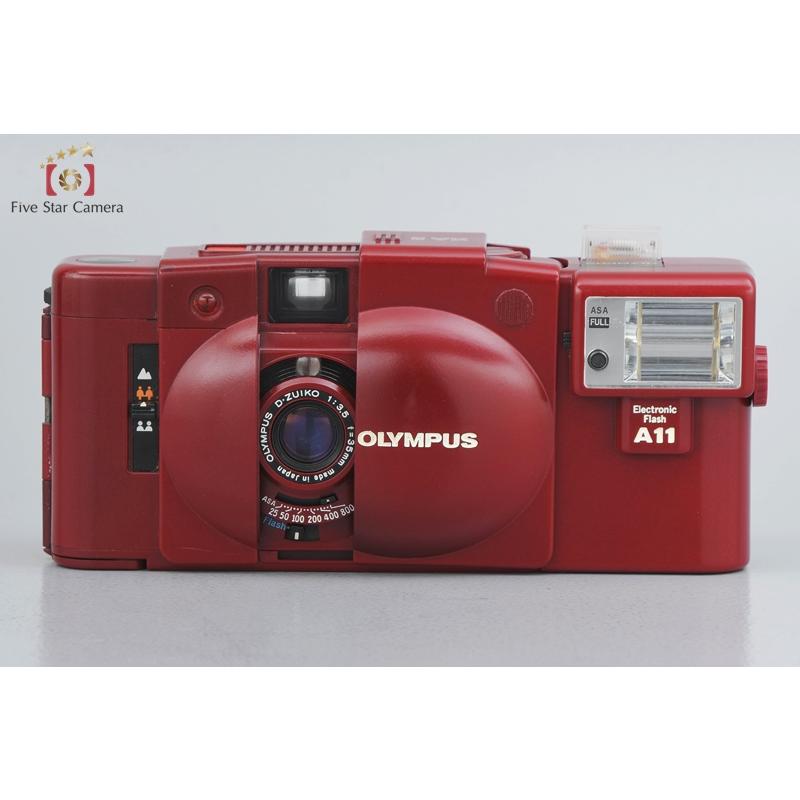 オリンパス 【中古】OLYMPUS XA2 レッド コンパクトフィルム オリンパス 【中古】OLYMPUS XA2 レッド コンパクトフィルム