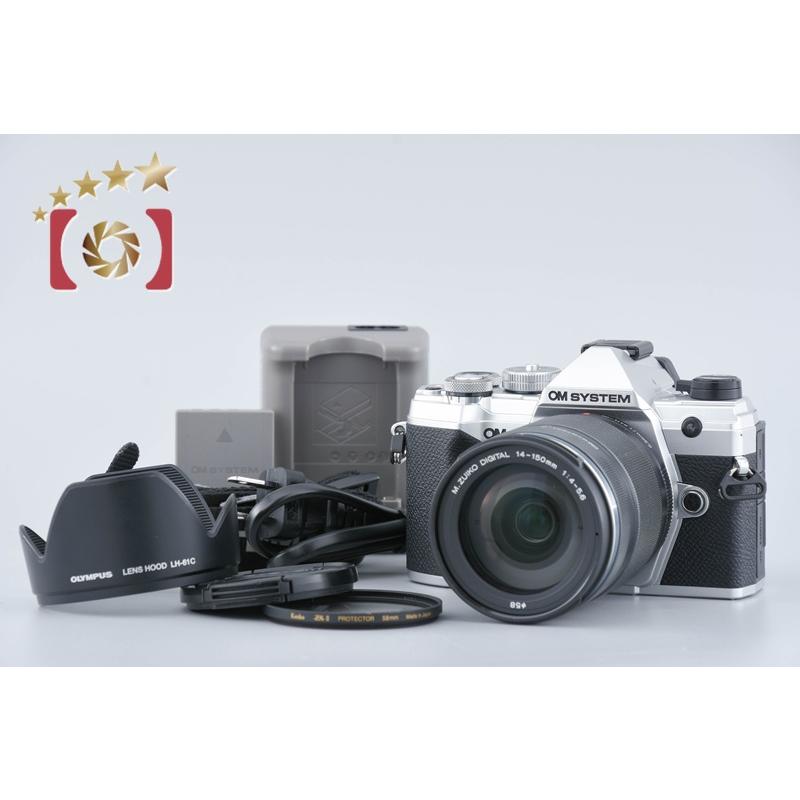 OM SYSTEM 【中古】OM SYSTEM オーエム システム OM-5 14-150mm II レンズキット シルバー : 中古カメラの ...