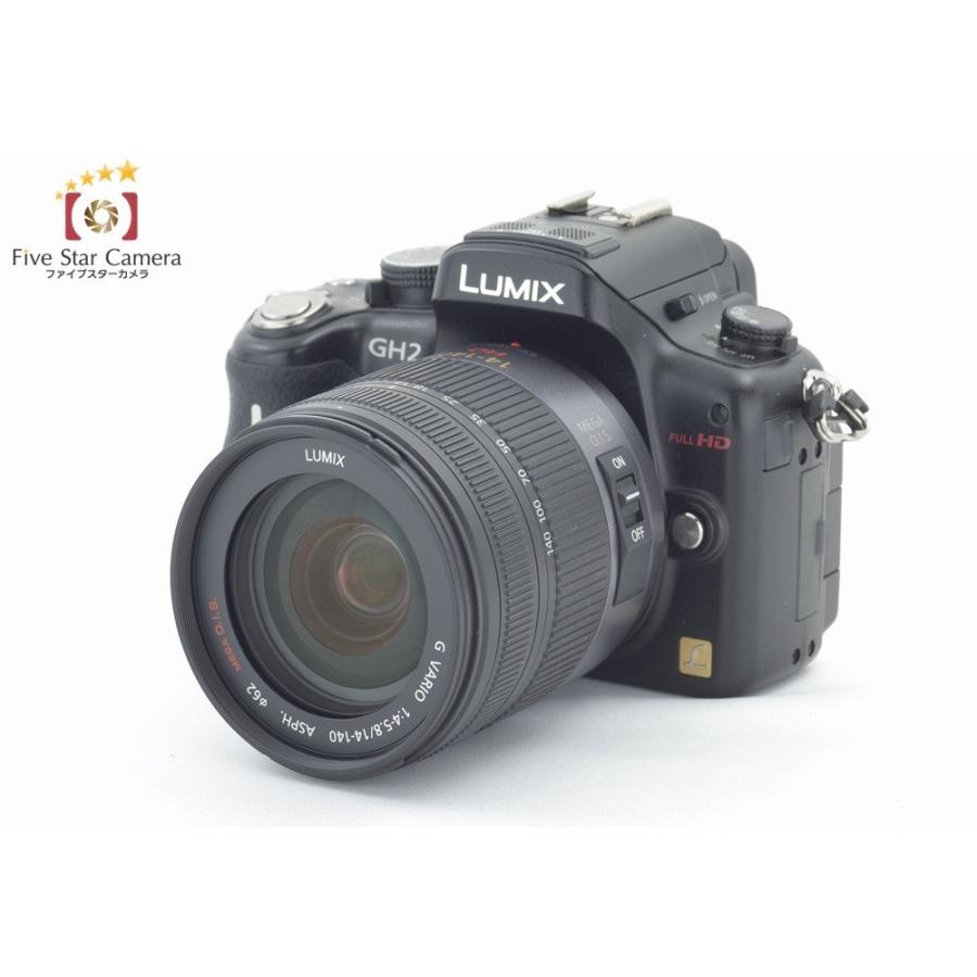 【中古】Panasonic パナソニック DMCGH2K レンズキット ブラック panasonicgh20905中古カメラの