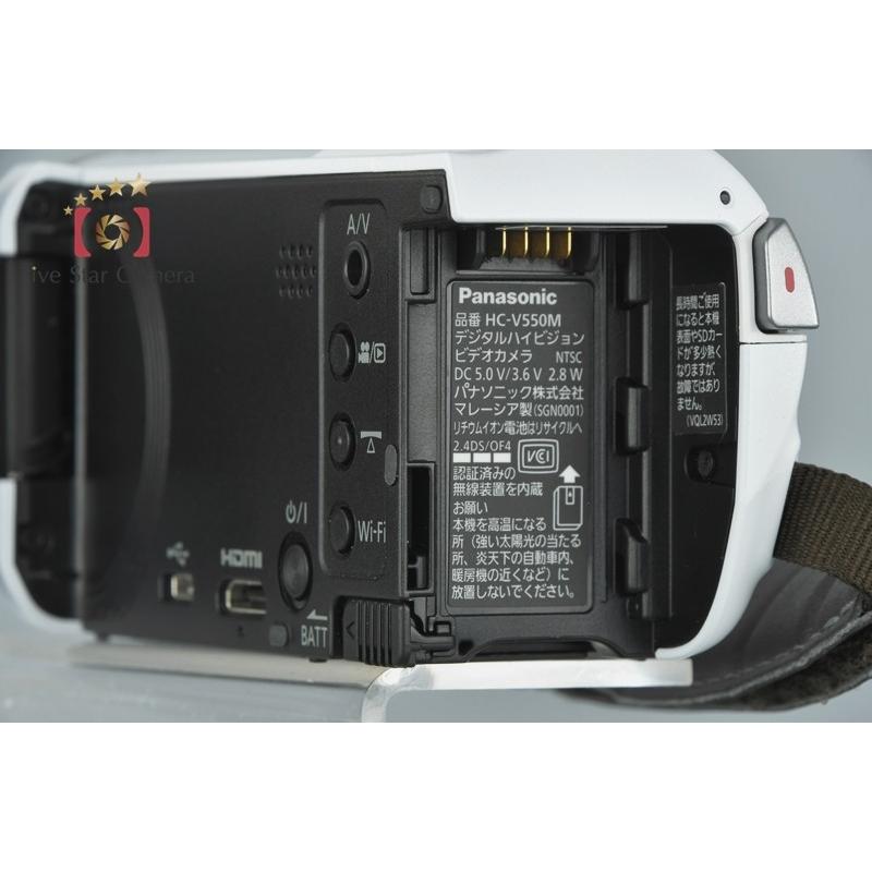 Panasonic 【中古】Panasonic パナソニック HC-V550M ホワイト Panasonic 【中古】Panasonic パナソニック HC-V550M ホワイト
