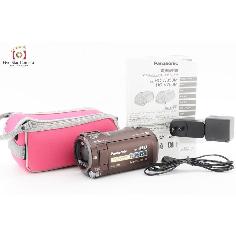 Panasonic 【中古】Panasonic パナソニック HC-V750M-T ブラウン
