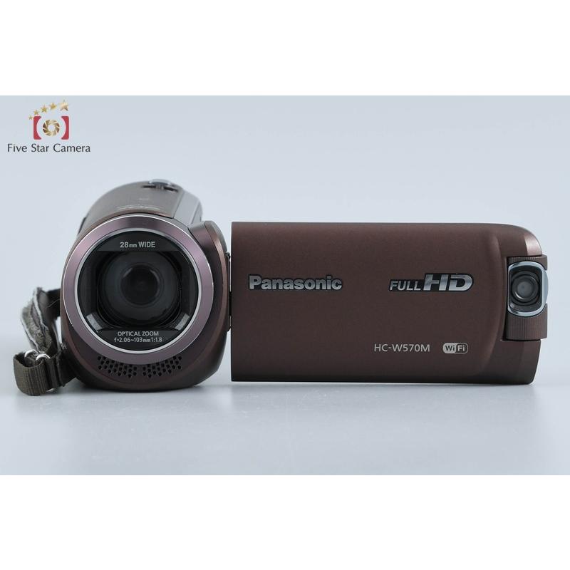 Panasonic 【中古】Panasonic パナソニック HC-W570M ブラウン