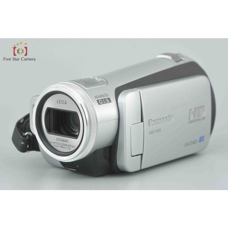 【Panasonic】デジタルハイビジョンビデオカメラ HDC-SD5/シルバー Panasonic HDC-SD5 High Definiton SD Card Camcorder - Silver