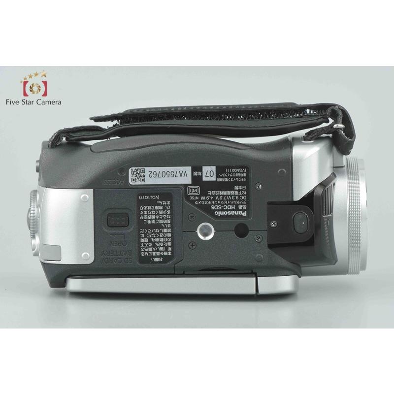 【美品】パナソニックPanasonic ビデオカメラ HDC-SD5 HDC-SD5 | デジタルビデオカメラ | お客様サポート | Panasonic