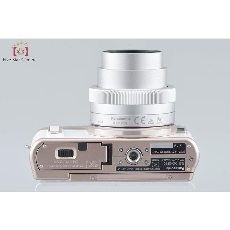 LUMIX 【中古】Panasonic パナソニック DC-GF10 ホワイト + G
