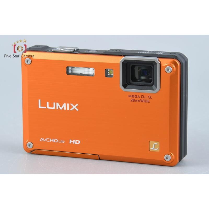Panasonic コンパクトデジタルカメラ DMC-FT1 サンライズオレンジ Panasonic（パナソニック） 【中古】Panasonic LUMIX DMC-FT1