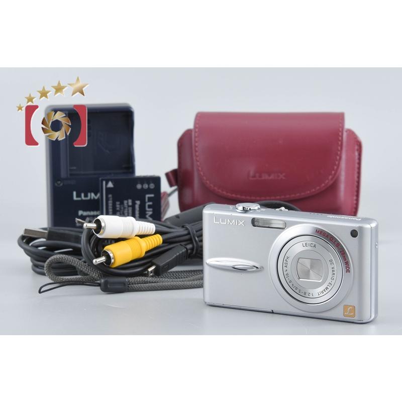 【極上品 動作確認済】Panasonic LUMIX DMC-FX30 シルバー 動作確認済 Panasonic LUMIX DMC-FX30 デジタルカメラ Panasonic