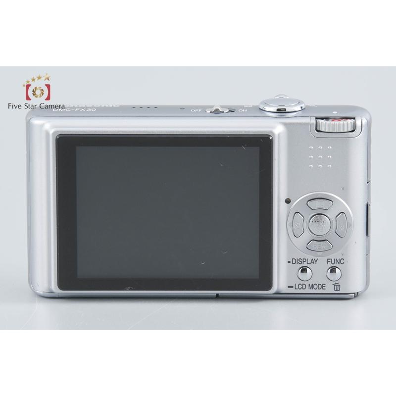 【美品】Panasonic LUMIX DMC-FX30 シルバー Panasonic 【中古】Panasonic パナソニック LUMIX DMC-FX30