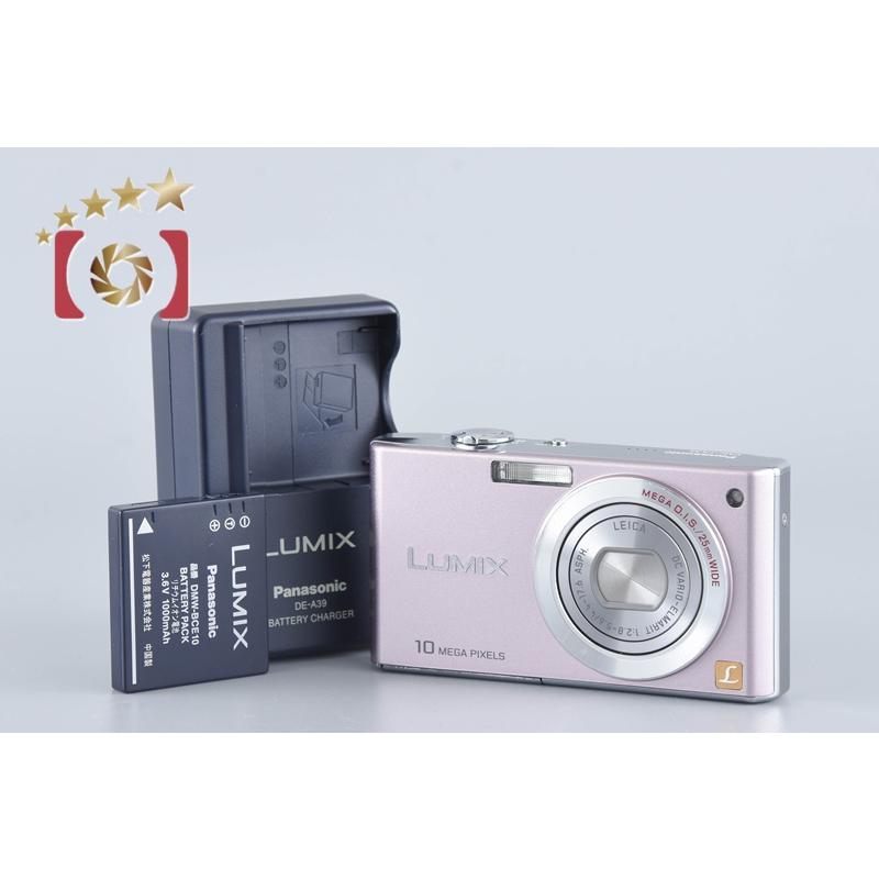【外観美品】Panasonic LUMIX DMC-FX35　カクテルピンク Panasonic（パナソニック） 【中古】Panasonic LUMIX DMC-FX35