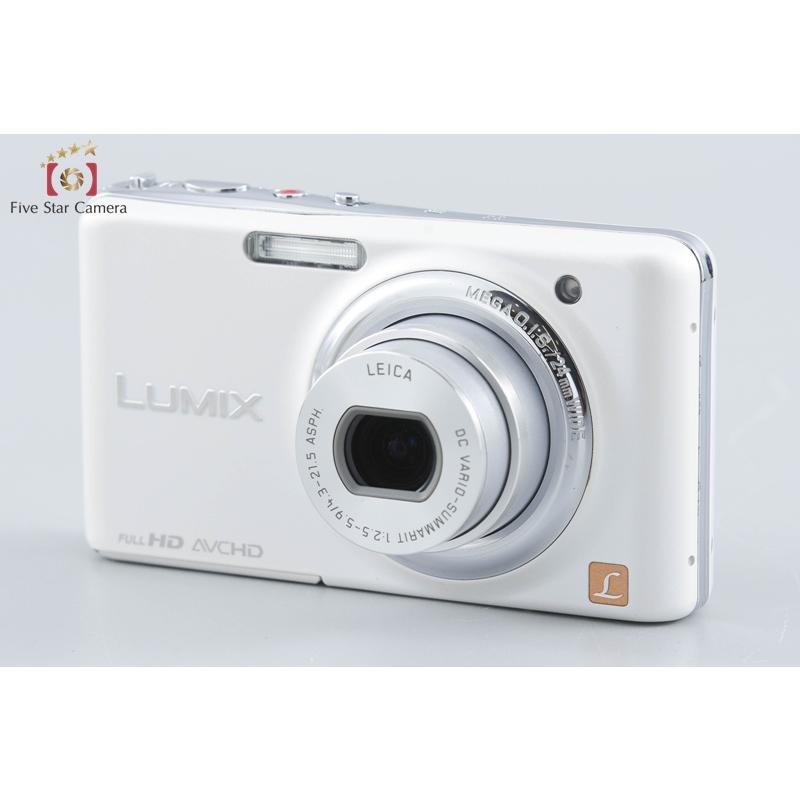 美品 パナソニック デジタルカメラ LUMIX FX77 リリーホワイ Amazon | パナソニック デジタルカメラ LUMIX FX77 リリー