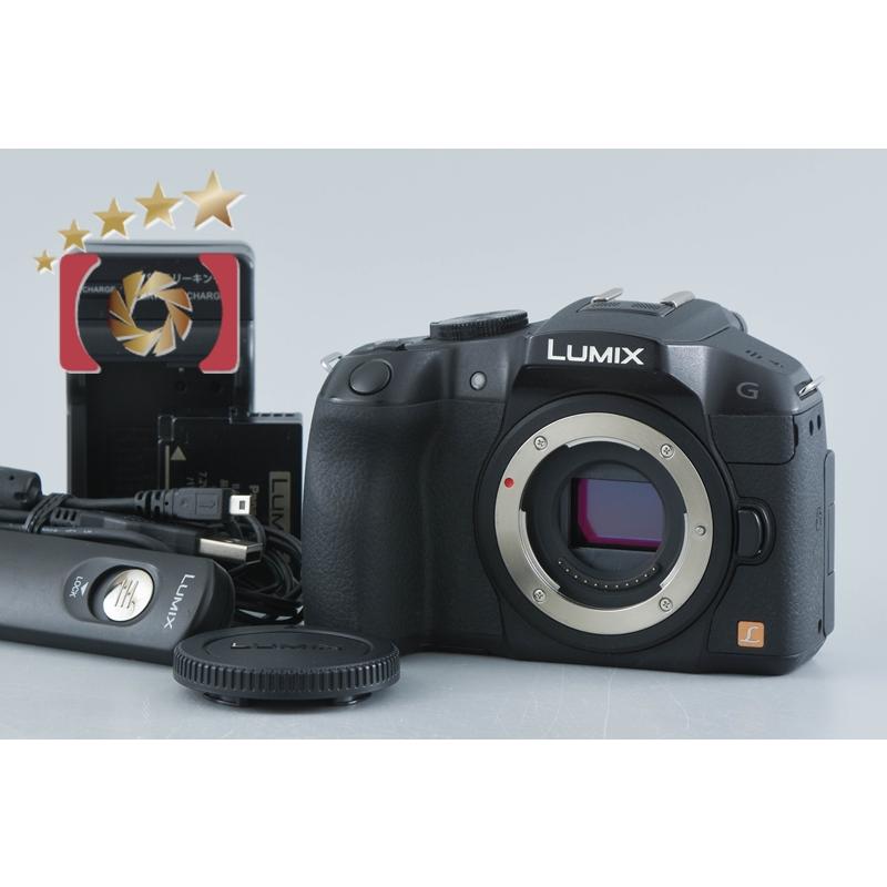 LUMIX 【中古】Panasonic パナソニック DMC-G6 ブラック ミラー LUMIX 【中古】Panasonic パナソニック DMC-G6 ブラック ミラー