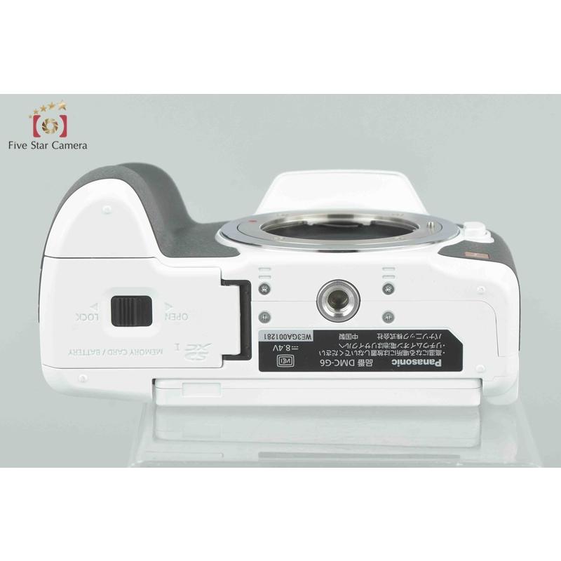 LUMIX 【中古】Panasonic パナソニック DMC-G6 ホワイト ミラー LUMIX 【中古】Panasonic パナソニック DMC-G6 ホワイト ミラー