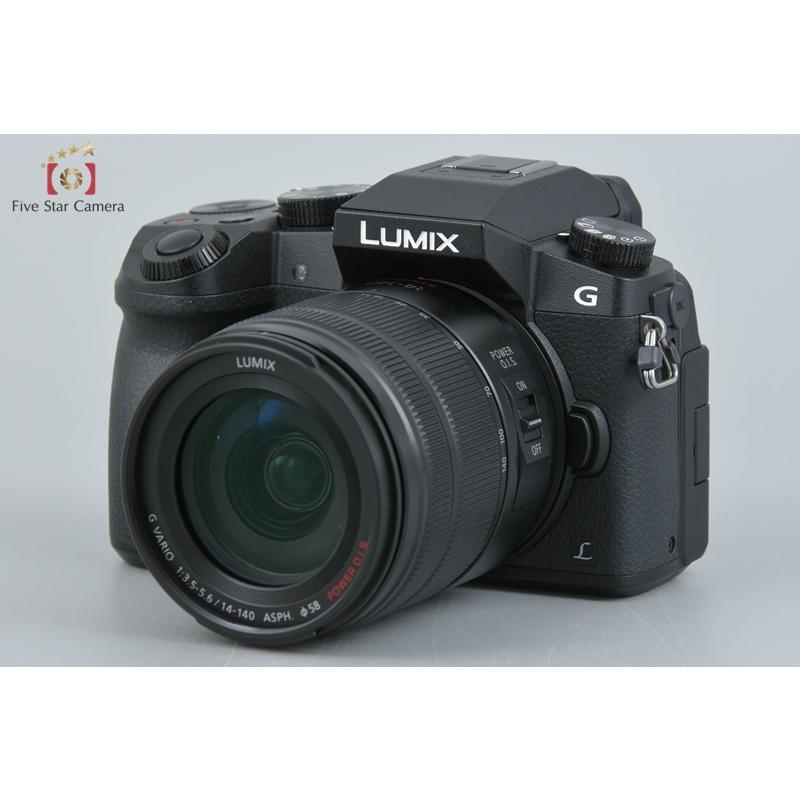 LUMIX 【中古】Panasonic パナソニック DMC-G7 ブラック + G VARIO 14