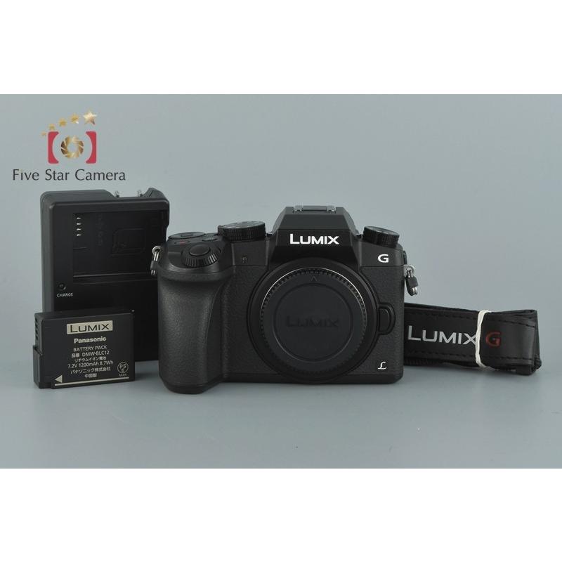 LUMIX 【中古】Panasonic パナソニック DMC-G7 ブラック ミラーレス