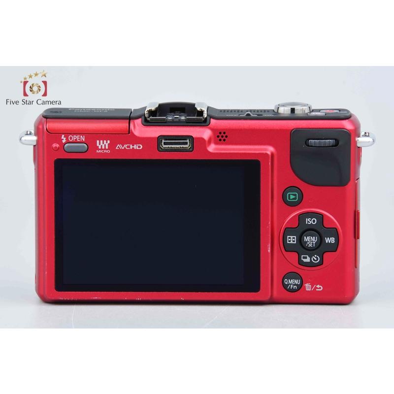 【中古】Panasonic パナソニック LUMIX DMC-GF2W ダブルレンズキット ファインレッド｜five-star-camera｜05