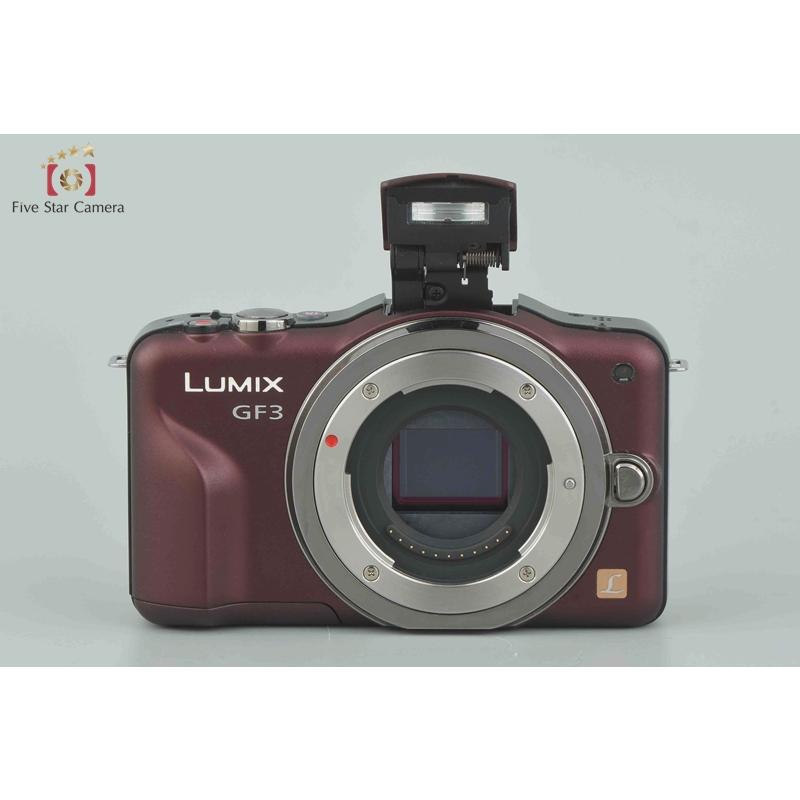 Panasonic DMC-GF3 ブラウン 14-42mmレンズ付き LUMIX 【中古】Panasonic パナソニック DMC-GF3 センシュアル
