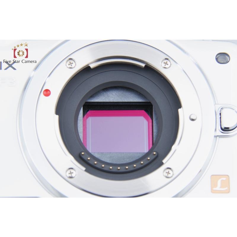 【中古】Panasonic パナソニック LUMIX DMC-GF3 ホワイト + LUMIX G VARIO 14-42mm f/3.5-5.6 ASPH. MEGA O.I.S. H-FS014042 シャッター回数僅少｜five-star-camera｜12