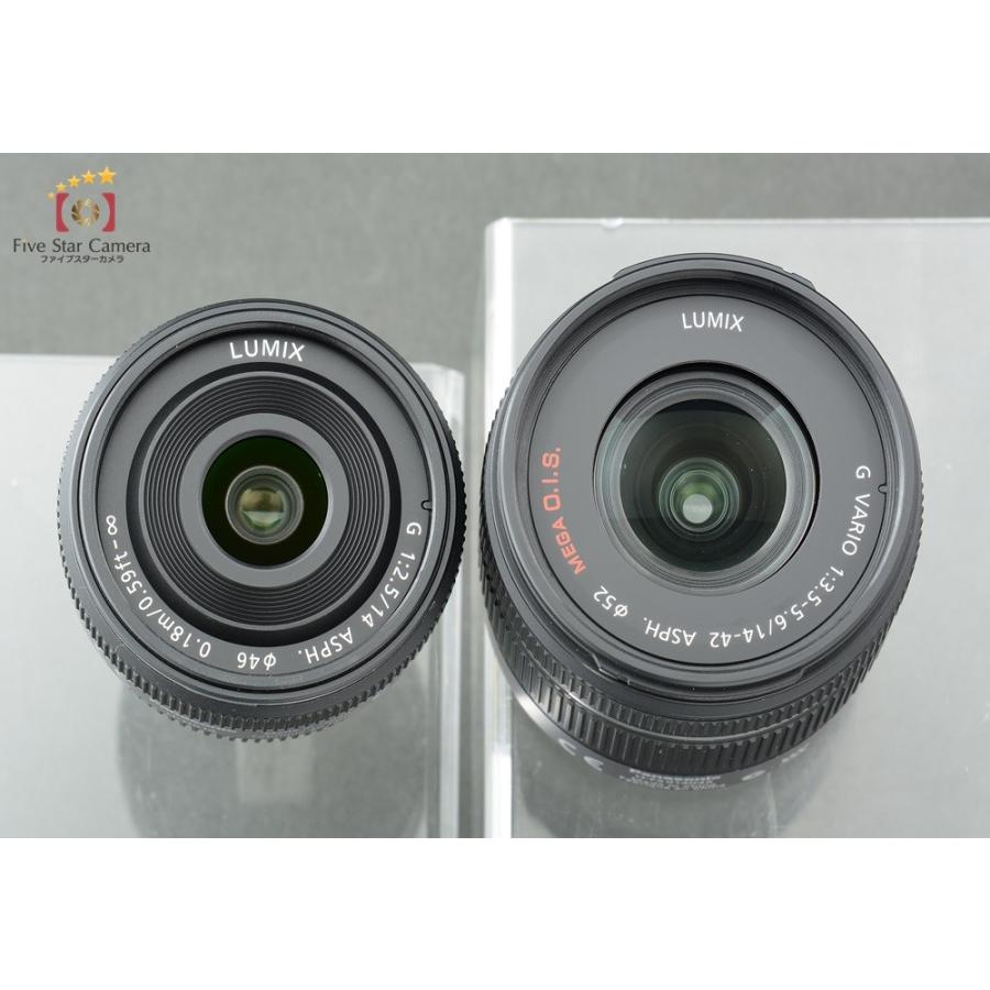 LUMIX 【中古】Panasonic パナソニック DMC-GF3 ダブルレンズ