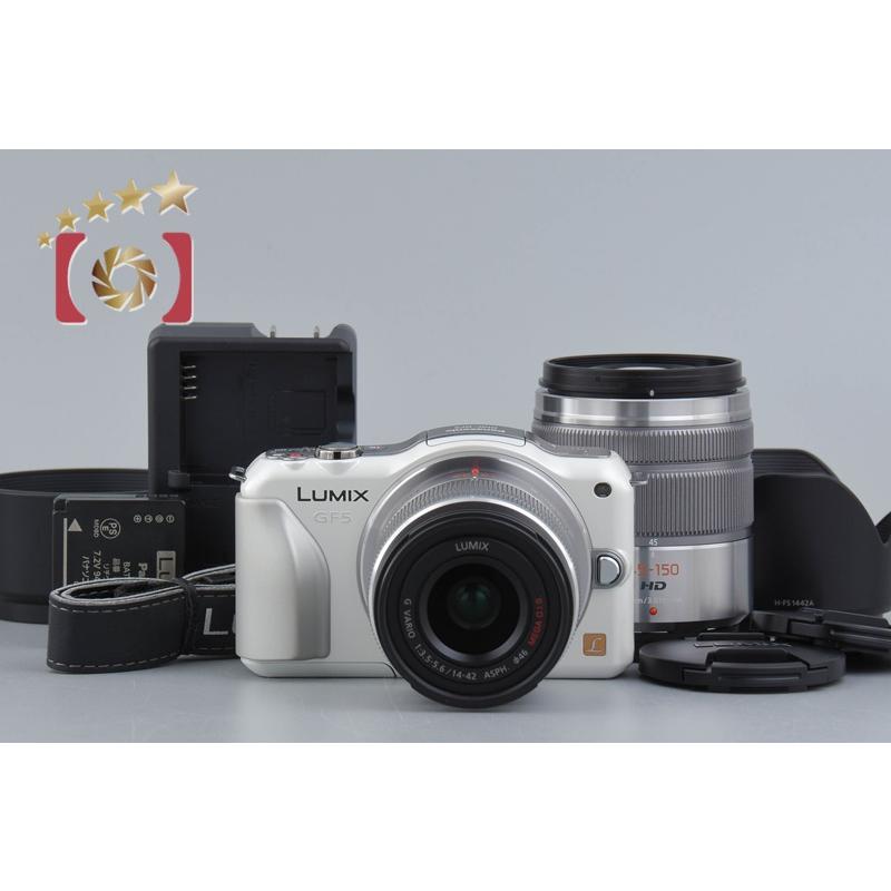 LUMIX 【中古】Panasonic パナソニック DMC-GF5 ダブルズームレンズ 