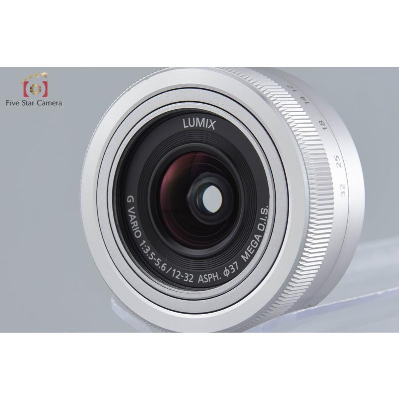 LUMIX 【中古】Panasonic パナソニック DMC-GF7 シルバー + G VARIO 12