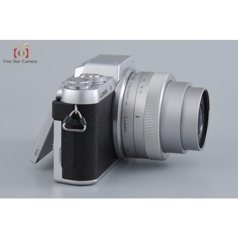 LUMIX 【中古】Panasonic パナソニック DMC-GF7 シルバー + G VARIO 12
